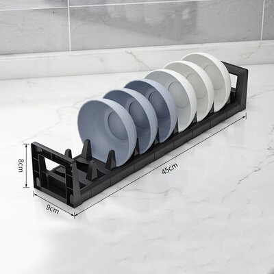 Daxini Crockery Rack J002 45cm (Black)