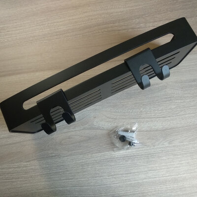 Miken AF-02B (Al-Rectangular) 32cm Black (defect)