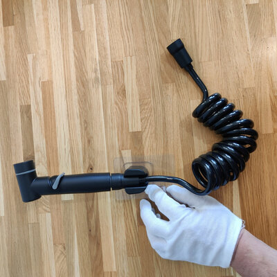 DISFACT D18 (hose + shower + holder) Black