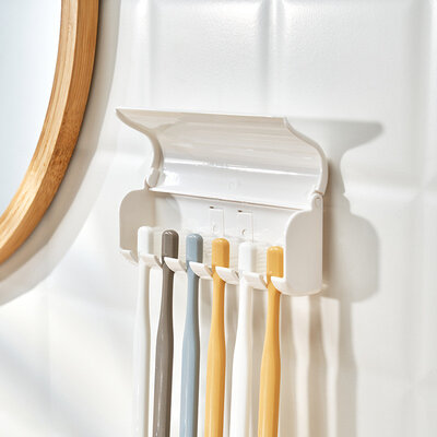 KM-Japan Toothbrush Holder 871 6T (White)