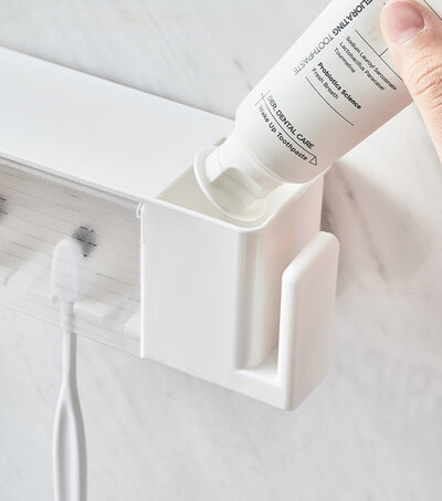 KM-Japan Toothbrush Holder 1002 (White)