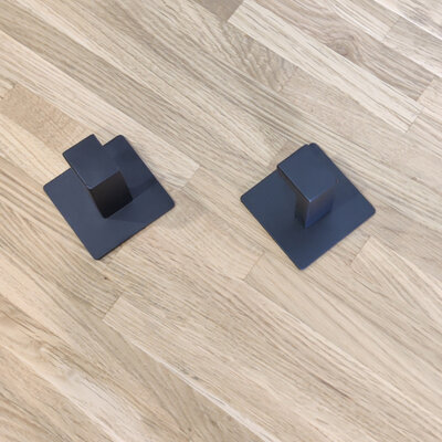 Jingwey JG-Hook Type-1 2pcs (Black)