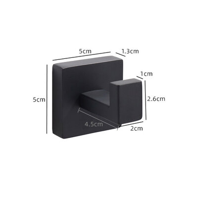 Jingwey JG-Hook Type-3 2pcs (Black)