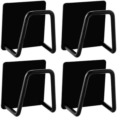 Haowa Sponge Holder (3M) 4pcs Black 
