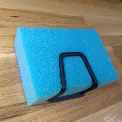 Haowa Sponge Holder (3M) 4pcs Black 