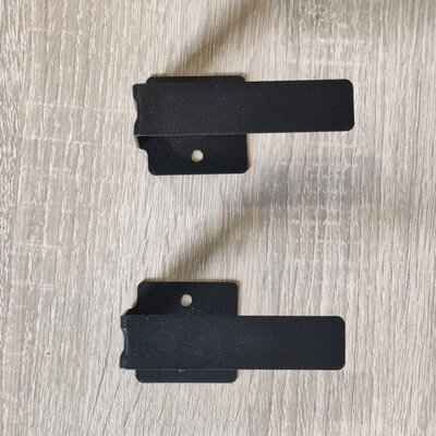 Haowa H110 SUS304 Black 2pcs