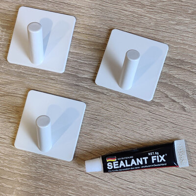 IwConcept JIN-Aluminum Type-2 (S) 3pcs White