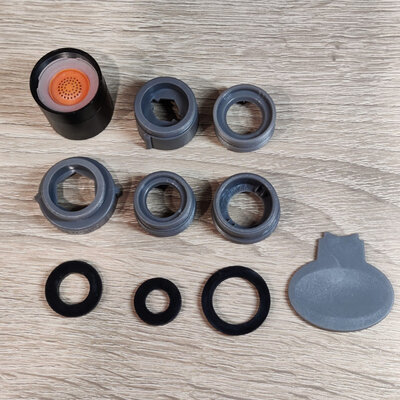 Lanfey CH-001 Black + adapters