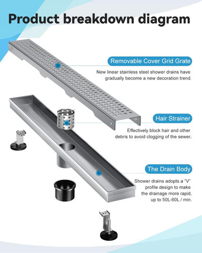 DISFACT DTQ-5 USA Premium 7x71.2cm SUS304 Silver