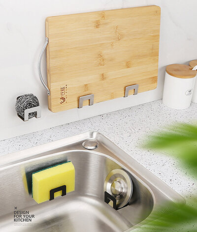 Sudzya S-005-G (SUS-304) 2pcs Black