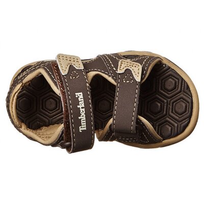 Timberland Kids Adventure Seeker 2-Strap Sandal 28.5 (Brown/Tan)