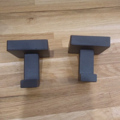 Jingwey JG-Hook Type-3 2pcs (Black) (restored)