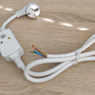 PRCD ZJLB-16-1 30mA (1.2m) White 