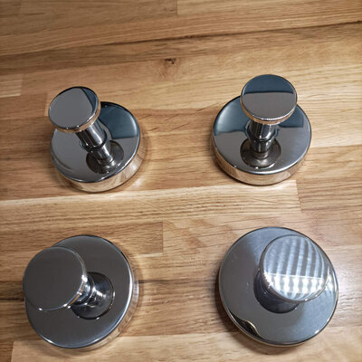 SIPAN Hook S-101 SUS-304 (4pcs) Chrome