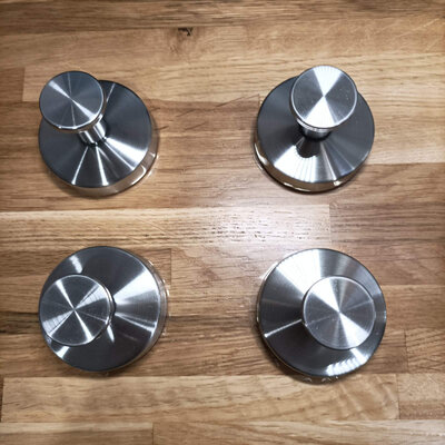 SIPAN Hook S-101 SUS-304 (4pcs) Silver