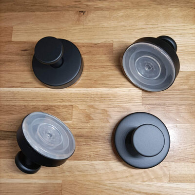 SIPAN Hook S-101 SUS-304 (4pcs) Black