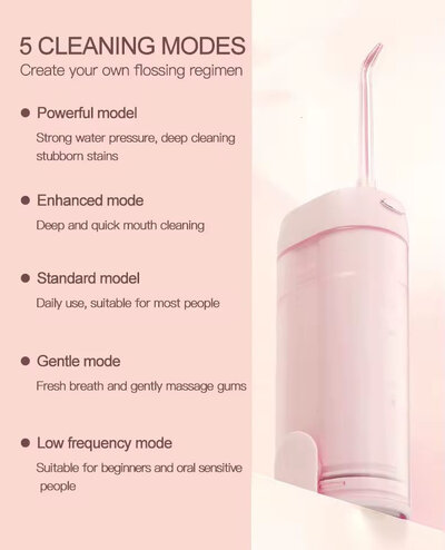 H2OFloss HF-10 Mini Pink