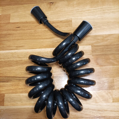 Fauset Z-11 (hose+shower+holder) Black