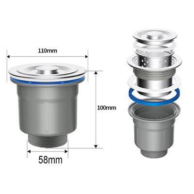 Tauset Z-58-110 MAX Deep Silver