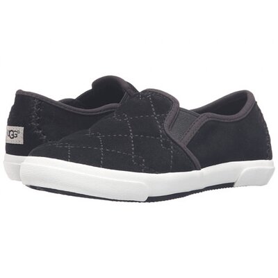 UGG Kids Zelah Quilted 34 (Black)