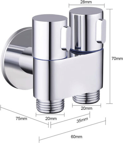 Kaping ZS-12 (Shattaf Combo) Chrome