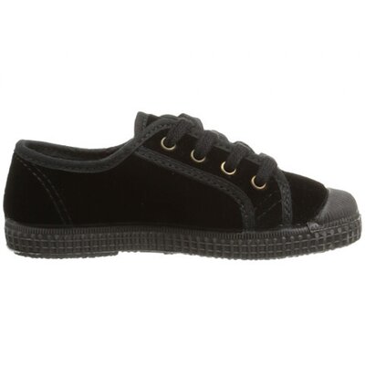 Cienta Kids Shoes 974075 27 (Black Velvet)