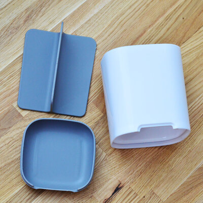 EasyStore Toothbrush Caddy S-size Gray