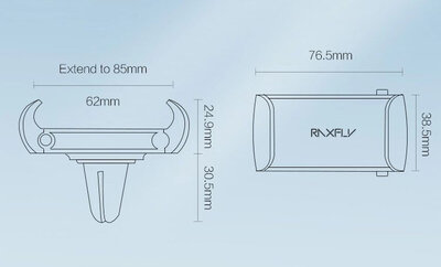 RAXFLY U-Type Classic Black