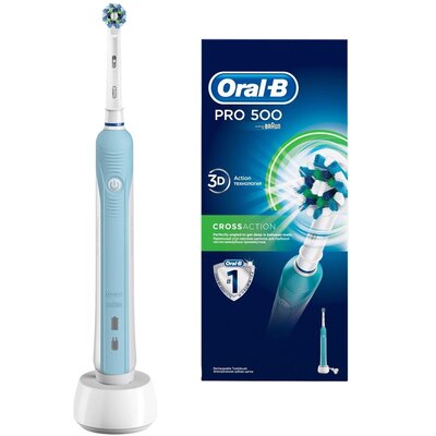 ORAL B PRO 500 D16 CrossAction Blue