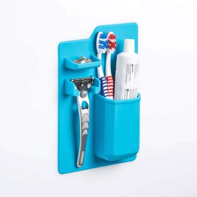 J-MART Mighty Toothbrush Holder 1031 Blue
