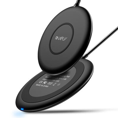 RAXFLY Qi Wireless Fast Charger 10W (IPX5) Black