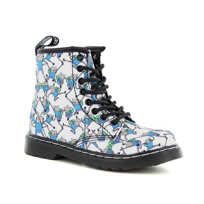 Dr. Martens Kid's Collection Delaney 33 (Finn Print)