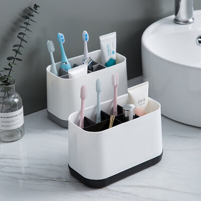 EasyStore Toothbrush Caddy XL-size Gray